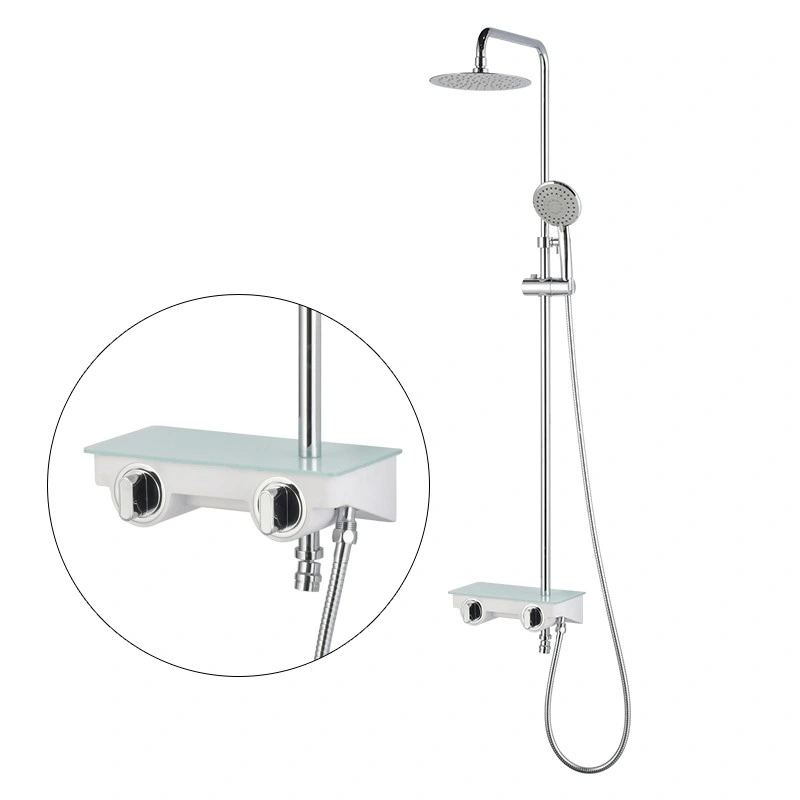 Factory Bathroom Fittings Bath Set Thermostatic Shower Mixer Column