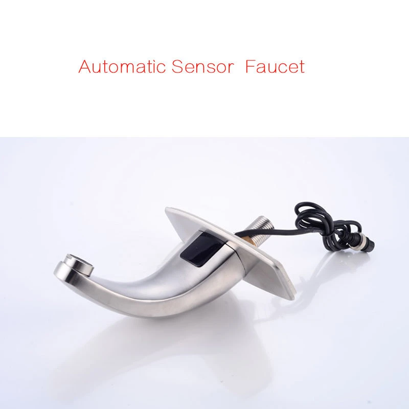 Modern Small Infrared Motion Sensor Faucet Hindware Sensor Tap Touchless Faucet Hands Free Kitchen Faucet Automatic Kitchen Faucet Sloan Automatic Faucet