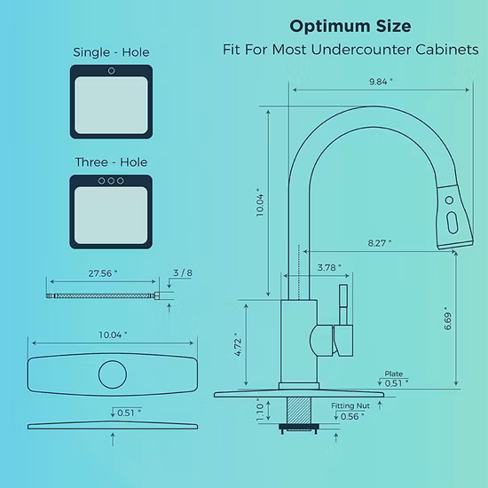 キッチンシンク用卸売マットブラック混合栓
