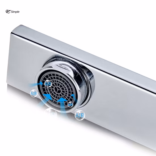 単穴壁取り付けパントリー混合栓 - 温水と冷水